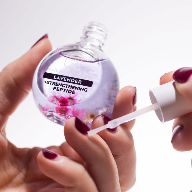 BCL SPA Nourishing Strenghtening Peptide Cuticle Oil Lavender 29 ml.