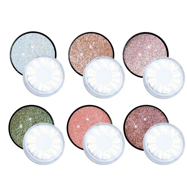 Crystal Glitter Collection 6 st.