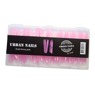 Urban Nails Dual Forms Pink 150 st.