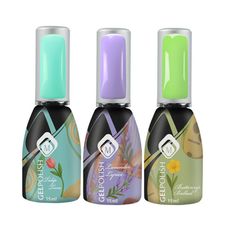 Magnetic Set Floral Symphony 2 Gelpolish , 3 stuks