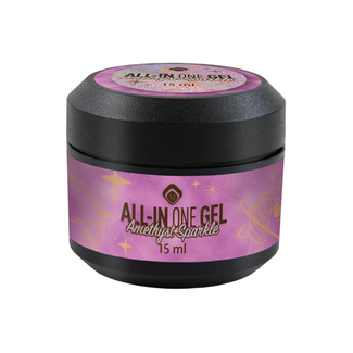 Magnetic All in One Gel Amethyst Sparkle 15 ml.