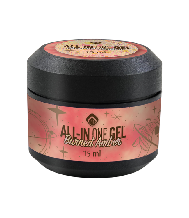 Magnetic All in One Gel Burned Amber 15 ml.
