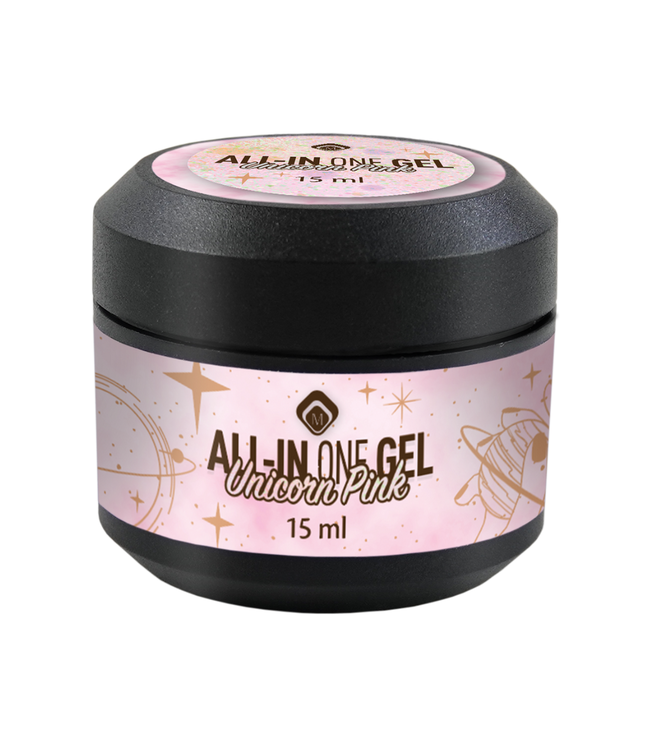 All in One Gel Unicorn Pink 15 ml.