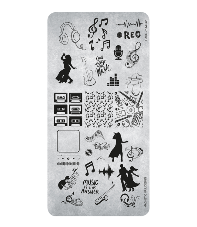 Stempelplaat 76 Music