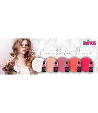Diva Set Gellak Diva's Parfum Dreams 5 st. 10 ml.