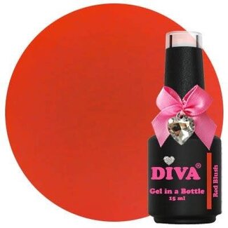 Diva Gel in a Bottle Red Blush 15 ml.
