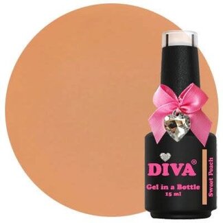 Diva Gel in a Bottle Sweet Peach 15 ml.