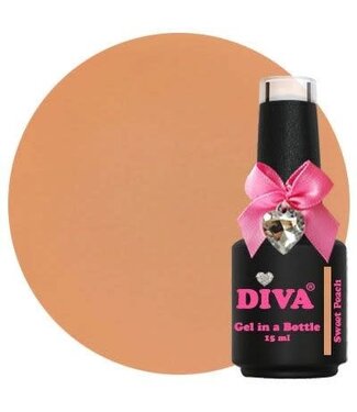 Diva Gel in a Bottle Sweet Peach 15 ml.