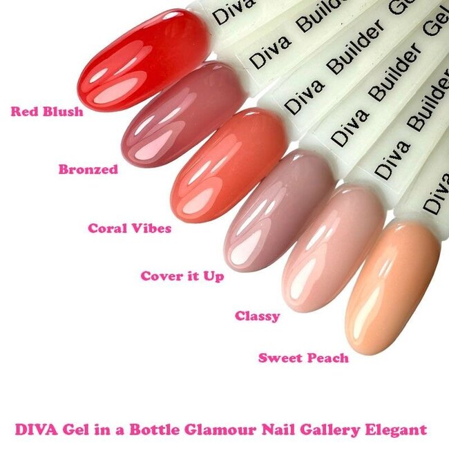 Gel in a Bottle Red Blush 15 ml.