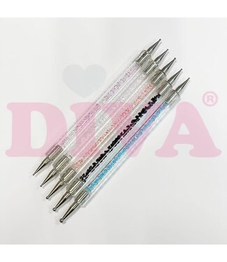 Diva Set Dotting Tool met Strass 5 st.