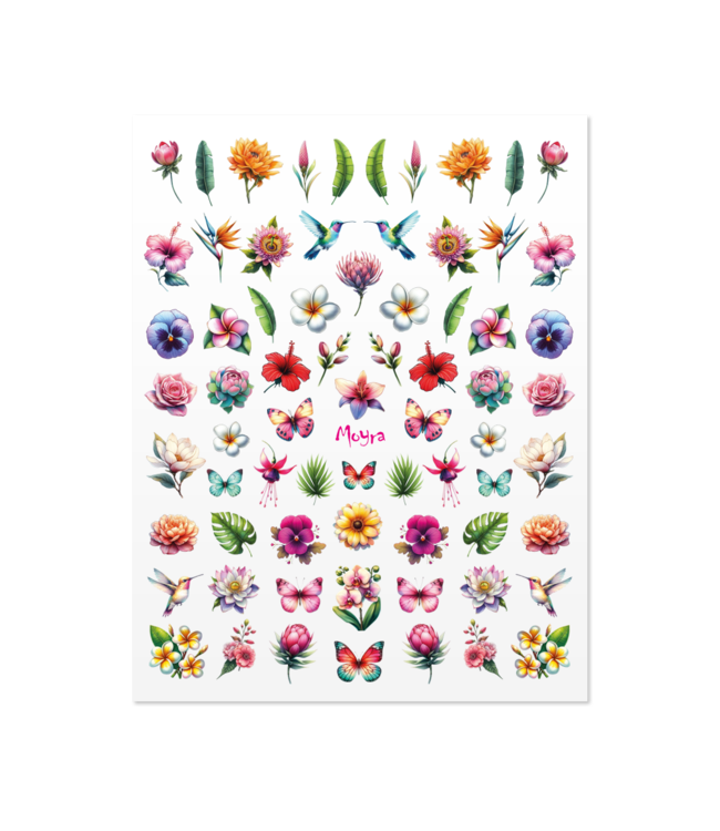 Moyra Matrica Sticker 29 Bloemen