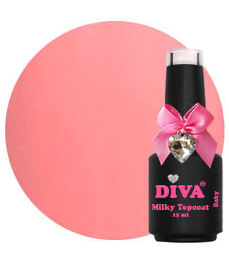 Diva Milky Topcoat Baby 15 ml.
