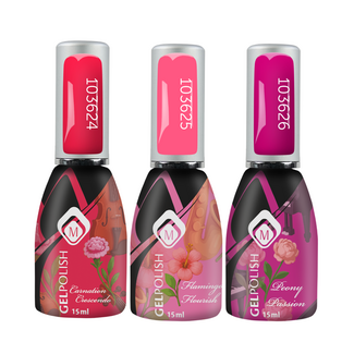 Magnetic Set Floral Symphony 3 Gelpolish, 3 stuks