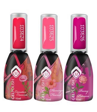 Magnetic Set Floral Symphony 3 Gelpolish, 3 stuks