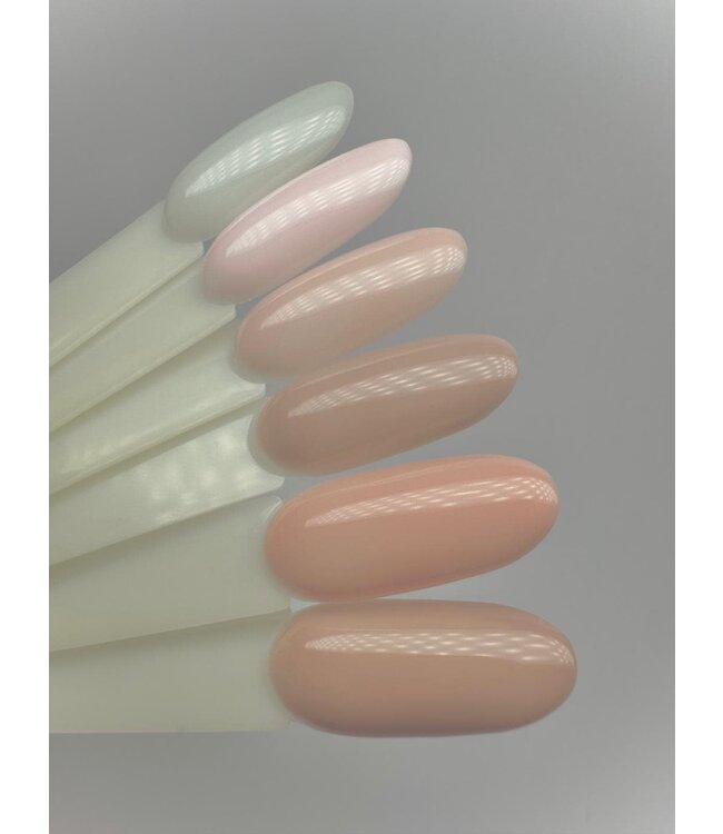 Set Gelpolish Milky Naturals 1 t/m 6 8 gr.