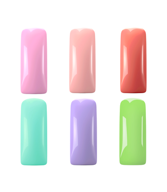 Magnetic Set Floral Symphony 1 & 2 Gelpolish , 6 stuks