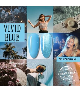 Urban Nails Vivid Blue Gelpolish Duo 2x 15 gr.