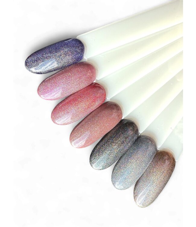 Holo Rainbow Cat Eye Topcoat 15 ml.