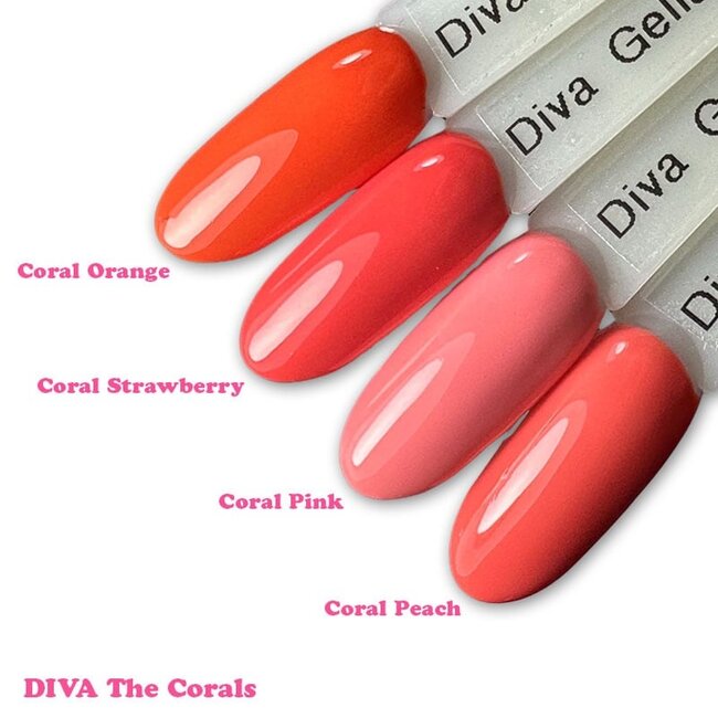 63 Gellak Coral Orange 10 ml.