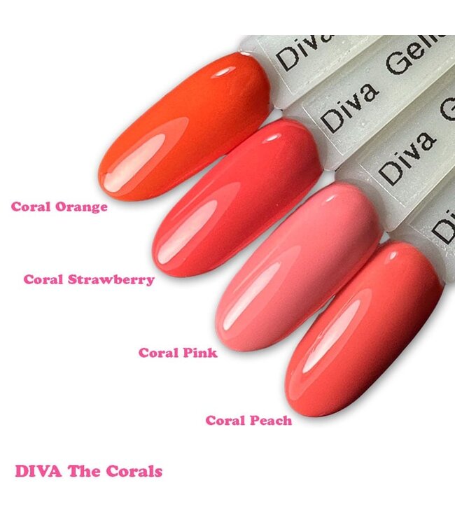 63 Gellak Coral Orange 10 ml.