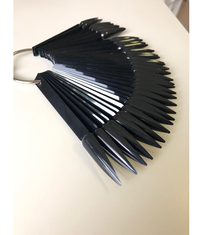 Color Pops Stiletto Zwart 40 st.