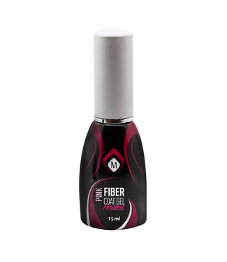 Magnetic Fiber Coat Gel Frosted Pink 15 ml.