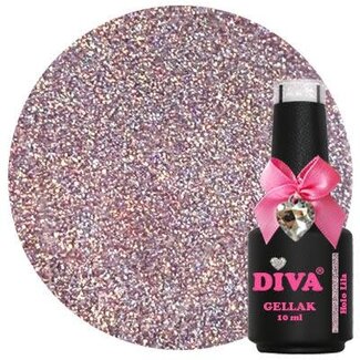 Diva 52 Gellak Holo Lila 10 ml.