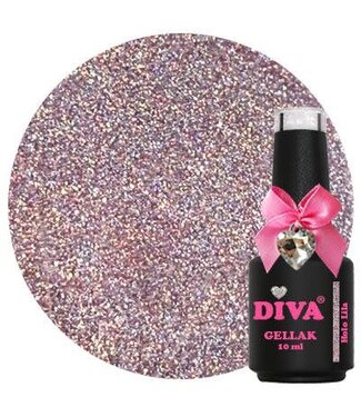 Diva 52 Gellak Holo Lila 10 ml.