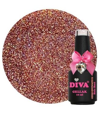 Diva 51 Gellak Holo Rosé 10 ml.