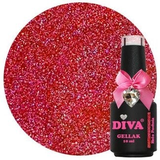 Diva 50 Gellak Holo Fuchsia 10 ml.