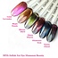 Set Gellak 9D Cat Eye Glamazon Beauty 6 st. 10 ml. + gratis Cat Eye Shaper - Bunny
