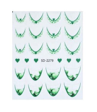 Urban Nails Nail Art Sticker V - 01 Groen