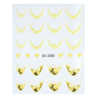 Urban Nails Nail Art Sticker V - 02 Geel