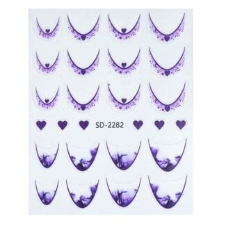 Urban Nails Nail Art Sticker V - 04 Paars