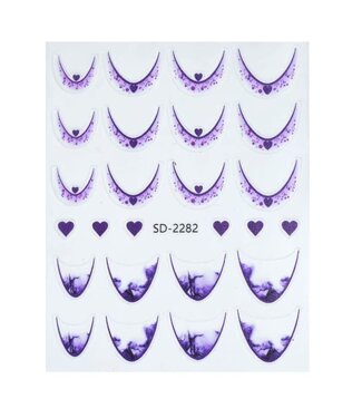 Urban Nails Nail Art Sticker V - 04 Paars