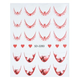 Urban Nails Nail Art Sticker V - 05 Rood