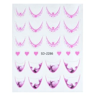 Urban Nails Nail Art Sticker V - 08 Licht Roze