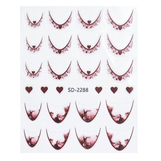 Urban Nails Nail Art Sticker V - 10 Bruin