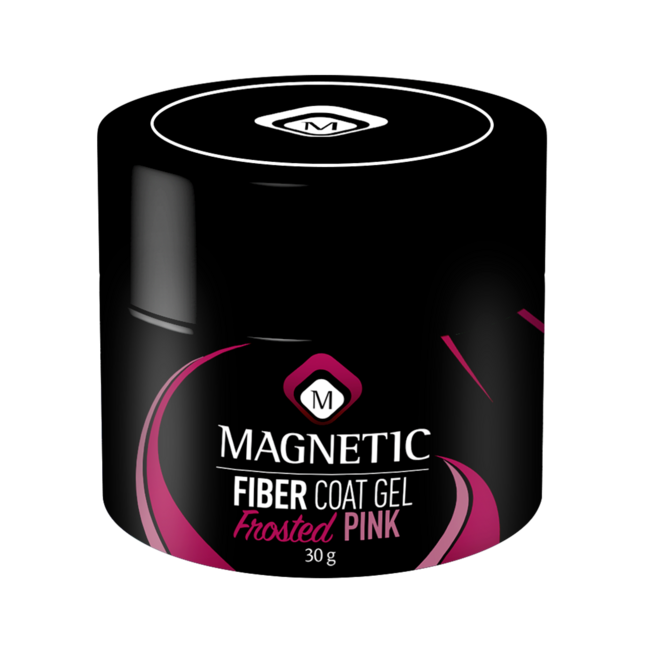 Fiber Coat Gel Frosted Pink - Pot 30 g.