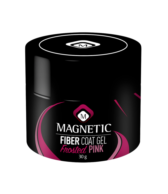 Fiber Coat Gel Frosted Pink - Pot 30 g.