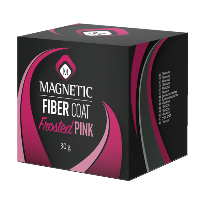 Fiber Coat Gel Frosted Pink - Pot 30 g.