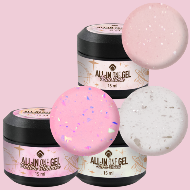 Set All in One Gel 3, 3 stuks
