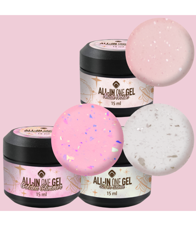 Set All in One Gel 3, 3 stuks