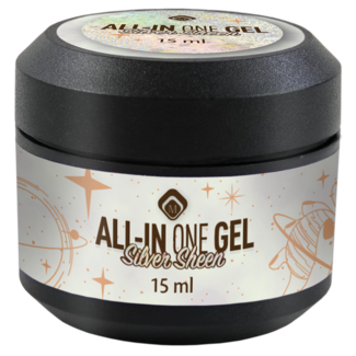 Magnetic All in One Gel Silver Sheen 15 ml.