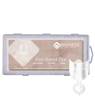 Magnetic Easy Round Tips 600 st.