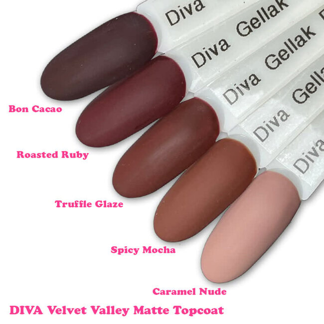 Set Gellak Velvet Valley 5 st. 10 ml.