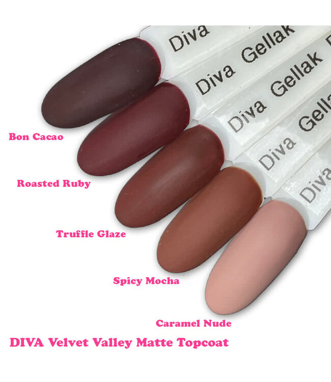 Set Gellak Velvet Valley 5 st. 10 ml.