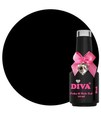 Diva Poke & Hole Gel Black