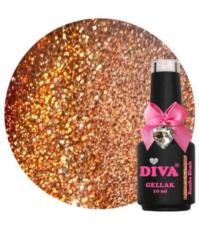 Diva 81 Gellak Cat Eye Rumba Blush 10 ml.