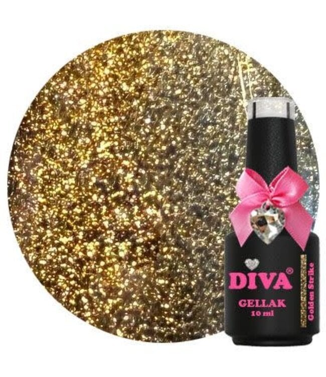 85 Gellak Cat Eye Golden Strike 10 ml.